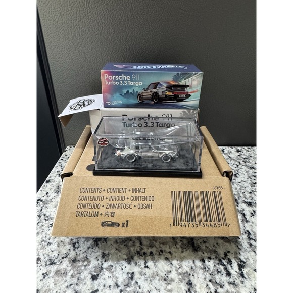 Other - Hot Wheels RLC Exclusive 1988 Porsche 911 Targa Turbo SILVER CHASE 4898/5000